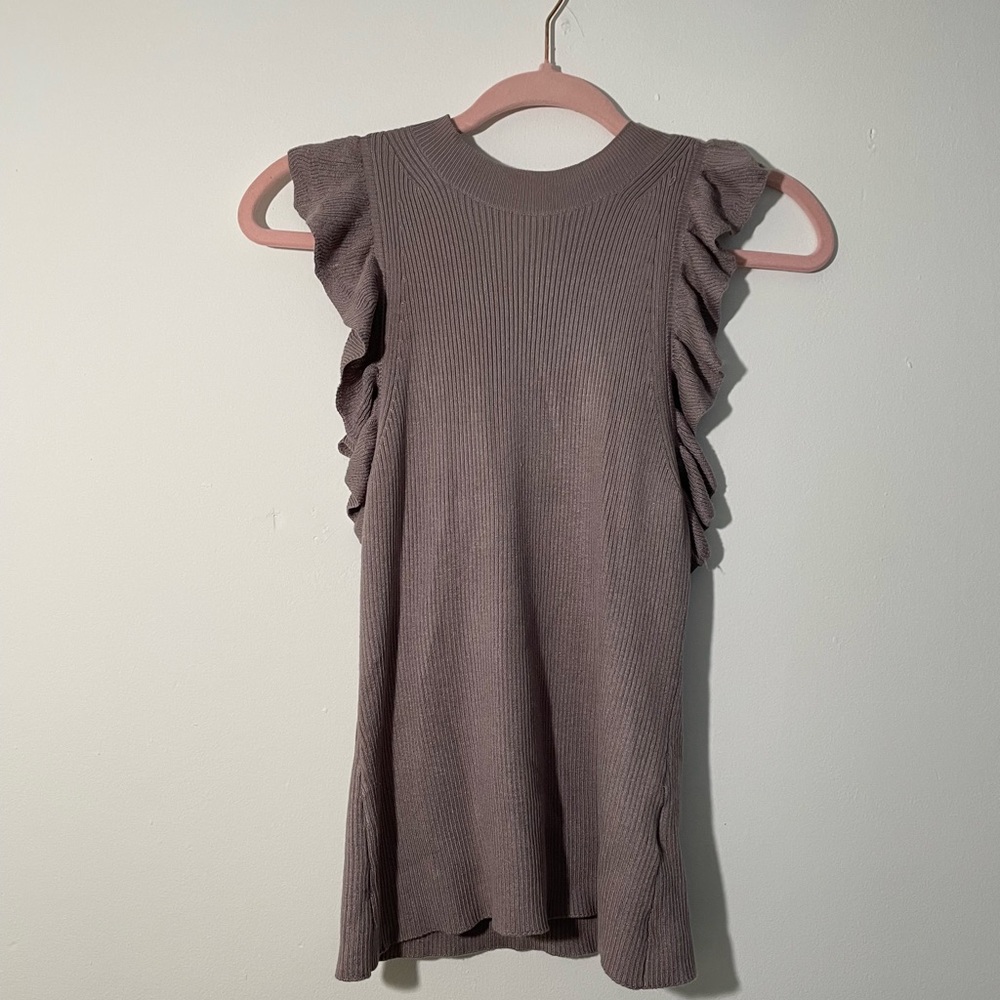 H&M purple sweater top